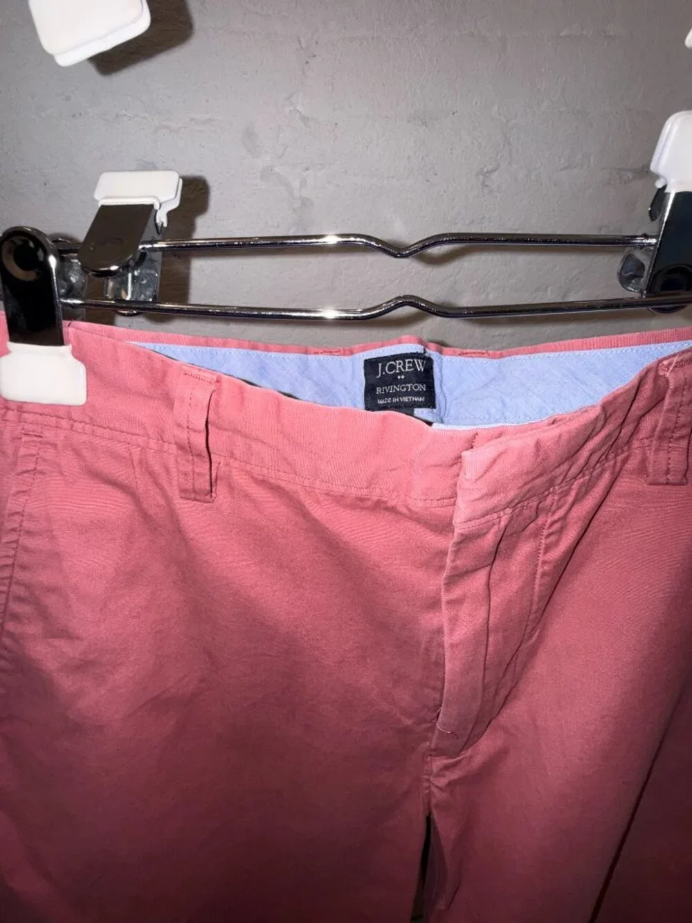 J.Crew Rivington Chino Shorts Coral Pink Men's